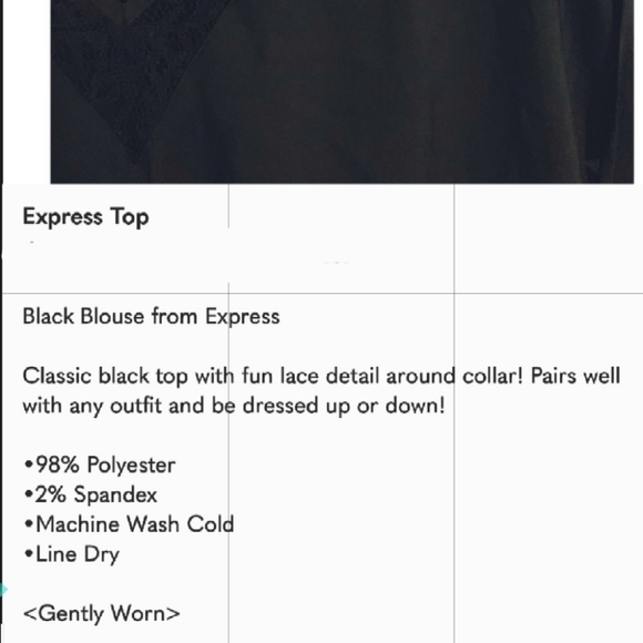 Express top - Picture 3 of 3